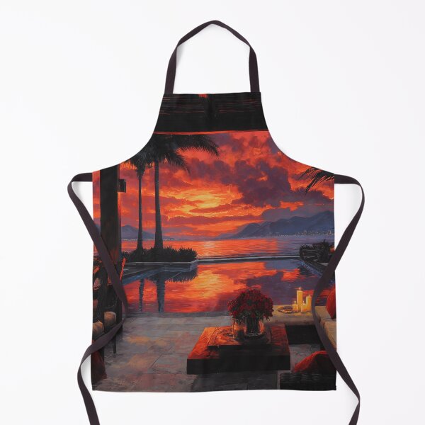 Item preview, Outdoor Terrace At Sunset designed and sold by Rtymer.