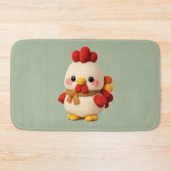 Item preview, Cute Knitted Year Of The Rooster | Kawaii 3D Chinese New Year Zodiac Knit Art designed and sold by Moons Studio.