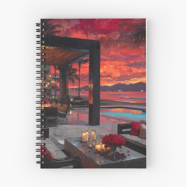 Item preview, Outdoor Terrace At Sunset designed and sold by Rtymer.