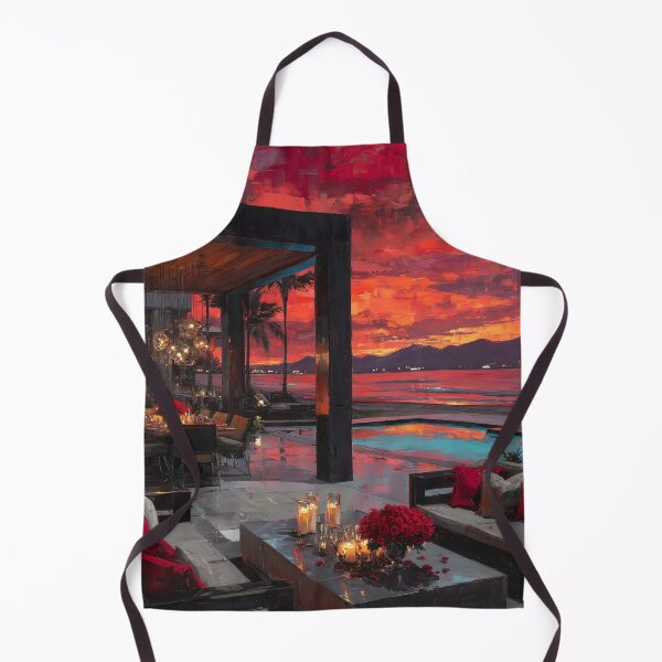Item preview, Outdoor Terrace At Sunset designed and sold by Rtymer.