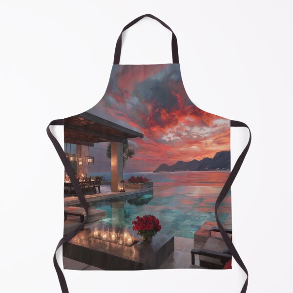 Item preview, Outdoor Terrace At Sunset designed and sold by Rtymer.