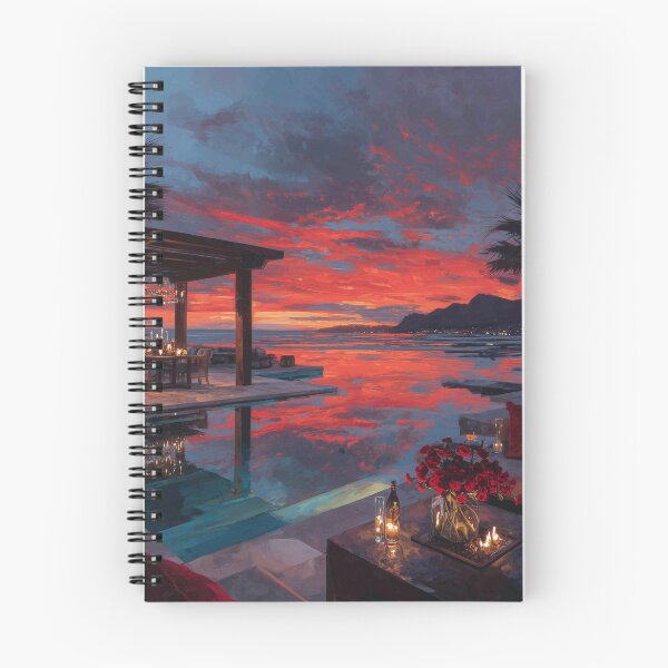 Item preview, Outdoor Terrace At Sunset designed and sold by Rtymer.