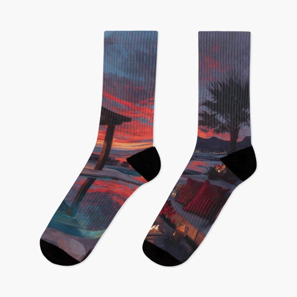 Item preview, Outdoor Terrace At Sunset designed and sold by Rtymer.