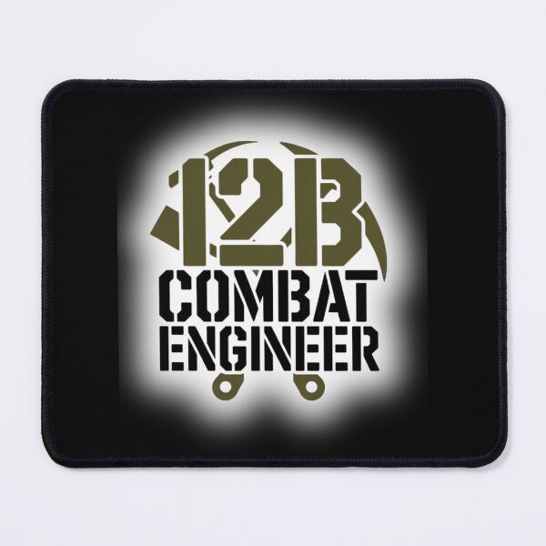 Item preview, 12B Combat Engineer — U.S. Army MOS Helmet Emblem Military Engineering Design designed and sold by GFamilyC.