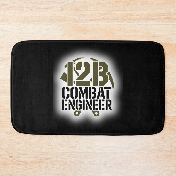 Item preview, 12B Combat Engineer — U.S. Army MOS Helmet Emblem Military Engineering Design designed and sold by GFamilyC.