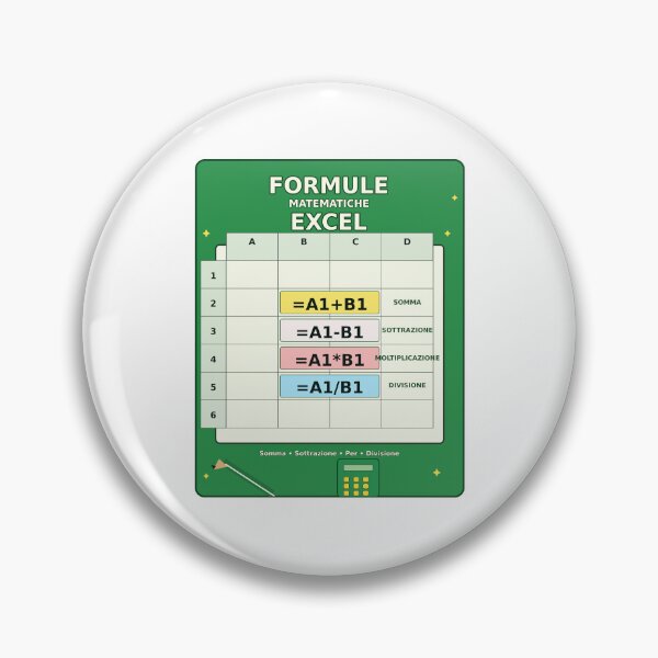 Item preview, Formule Matematiche del Foglio Excel  designed and sold by RipantinaFantasy .