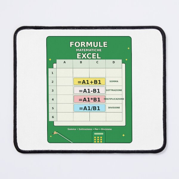 Item preview, Formule Matematiche del Foglio Excel  designed and sold by RipantinaFantasy .