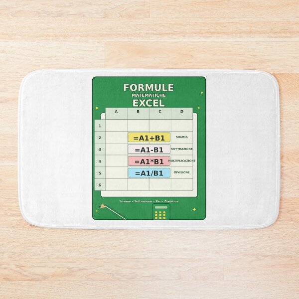 Item preview, Formule Matematiche del Foglio Excel  designed and sold by RipantinaFantasy .