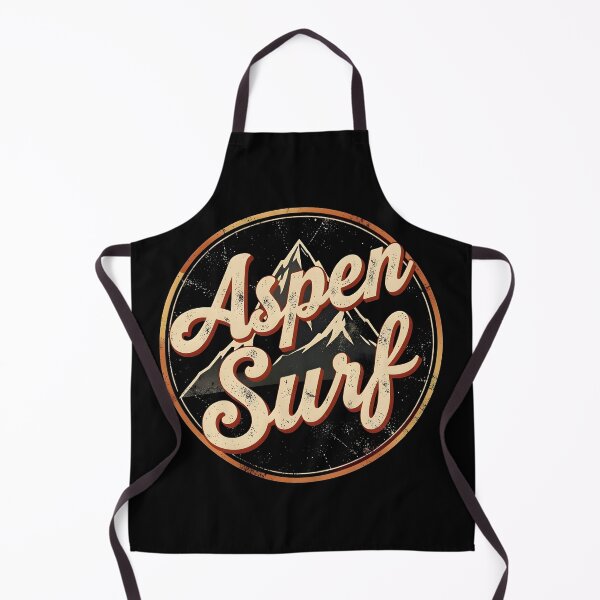 Item preview, Retro Aspen Surf Vintage Mountain Graphic Badge designed and sold by KCasual.