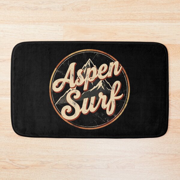 Item preview, Retro Aspen Surf Vintage Mountain Graphic Badge designed and sold by KCasual.
