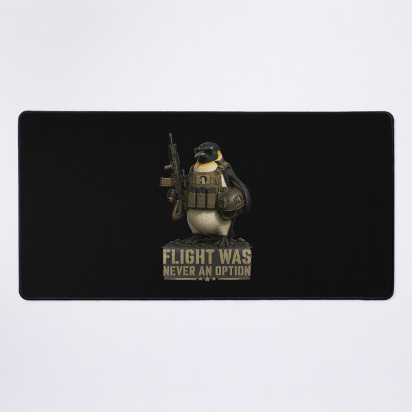 Item preview, Penguin Soldier Graphic in Tactical Combat Style designed and sold by FormalDehyena.