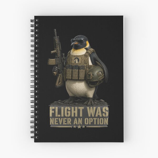 Item preview, Penguin Soldier Graphic in Tactical Combat Style designed and sold by FormalDehyena.