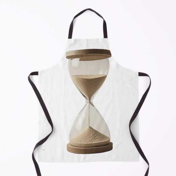 Item preview, Abstract Hourglass of Time – Surreal Sand Transformation Line Art | Minimalist Conceptual Design designed and sold by PixPixari.