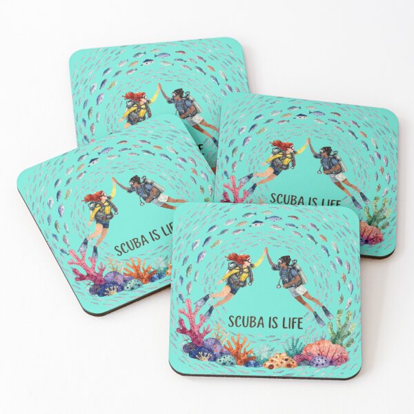Item preview, SCUBA IS LIFE designed and sold by bebebolo.