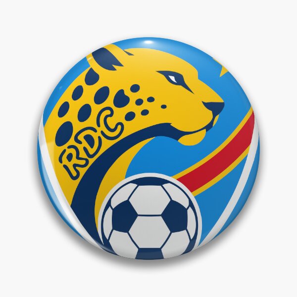 Item preview, DR Congo Leopard Soccer Crest | RDC Congolese Football designed and sold by KENTREPUBLIC.