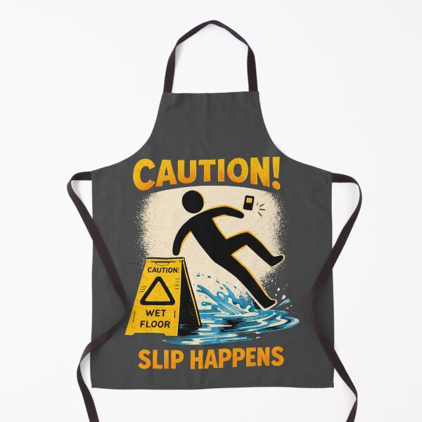 Item preview, Wet Floor? Nope... Phone Floor! | Funny Slippery Sign Parody designed and sold by LemosINKstudio.