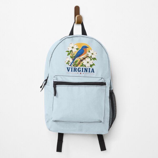 Item preview, Virginia Bluebird & Dogwood Heritage Graphic designed and sold by American Fieldmark Studio.