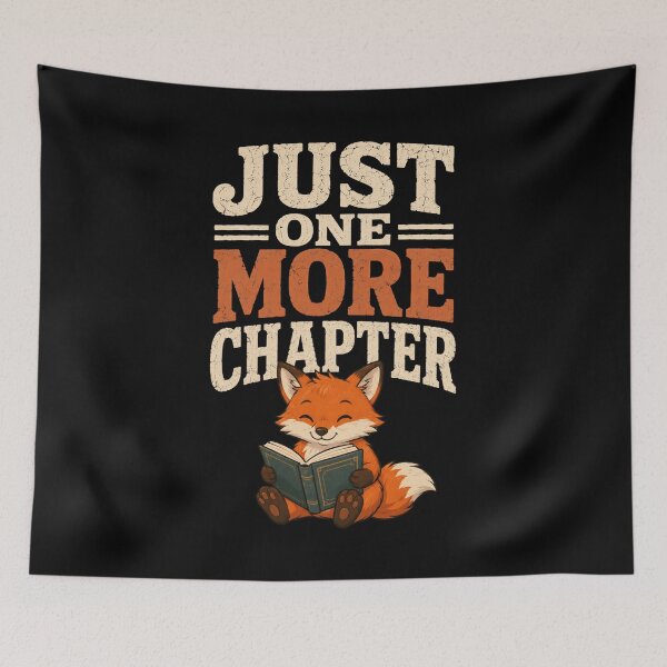 Item preview, fox reading book cozy woodland literary charm designed and sold by FormalDehyena.