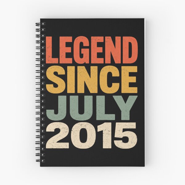 Item preview, Legend Since July 2015 Retro Vintage Birthday Graphic designed and sold by FormalDehyena.