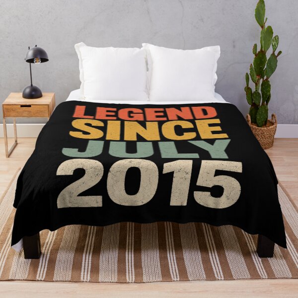 Item preview, Legend Since July 2015 Retro Vintage Birthday Graphic designed and sold by FormalDehyena.
