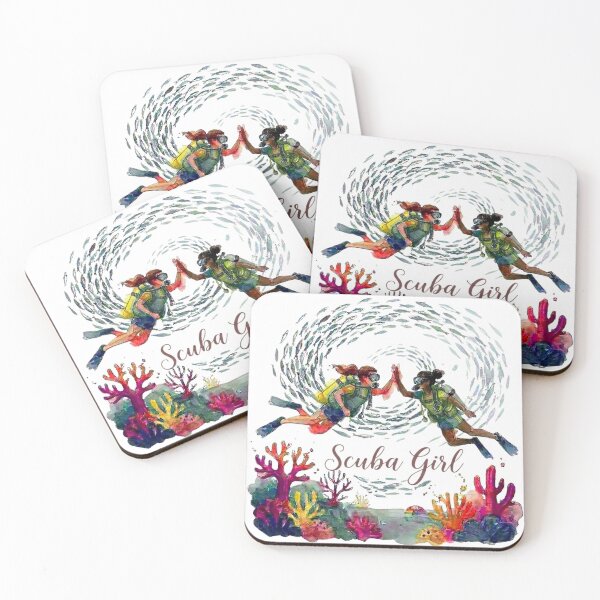 Item preview, SCUBA GIRL designed and sold by bebebolo.