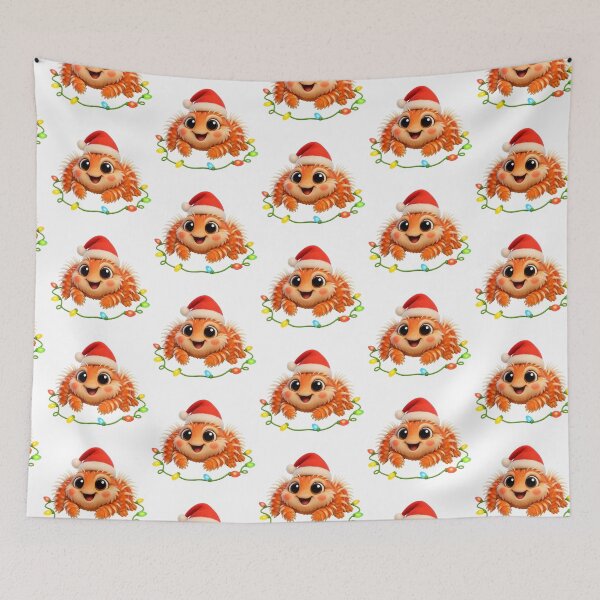 Item preview, Christmas Bearded Fireworm designed and sold by Sillytoe.