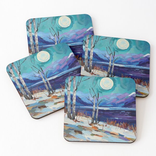 Item preview, Winter Moon, Still Water designed and sold by OpenFieldNotes.