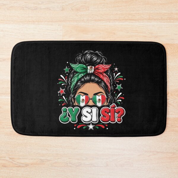 Item preview, Mexican Pride Girl with Heart Sunglasses and Bandana designed and sold by FormalDehyena.