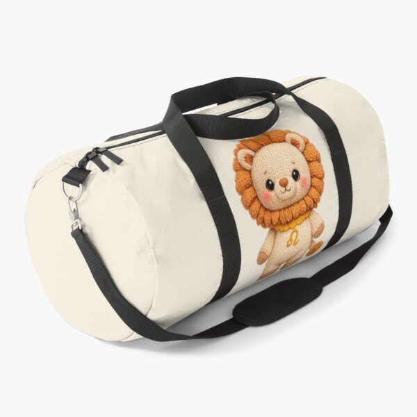 Item preview, Cute Leo Lion Plush Zodiac Nursery | Kawaii Knitted Astrology Knit Art designed and sold by Moons Studio.