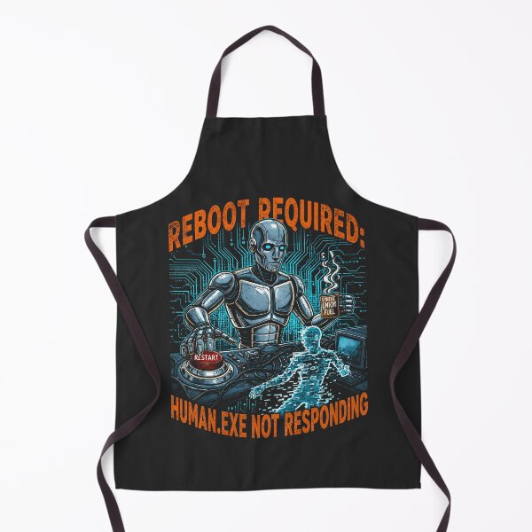 Item preview, Reboot Required Human.EXE Not Responding | Funny Programmer Tech Humor designed and sold by Cree8if.