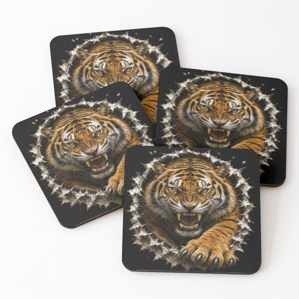 Item preview, Cosmic Guardian Tiger – Primal Force and Focus designed and sold by KingofHearts25.