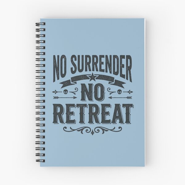 Item preview, No Surrender No Retreat Distressed Vintage Quote designed and sold by digitalbob60.