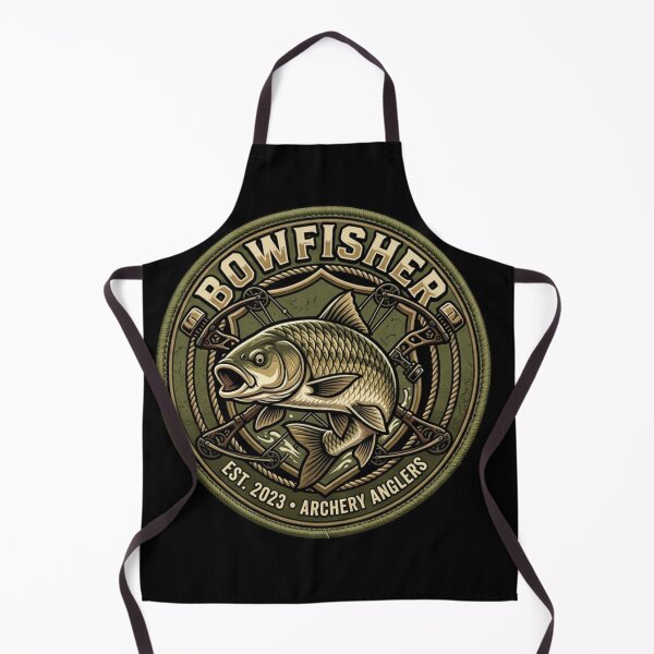 Item preview, Bowfisher Archery Anglers - Carp Bowfishing Tactical Patch Design designed and sold by Georain.