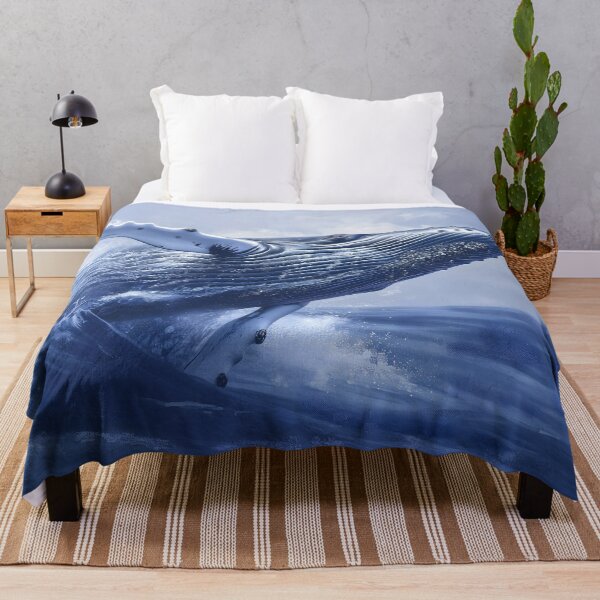 Item preview, Humpback Whale Breaching Ocean, Wildlife designed and sold by GuildedWordGraphics.