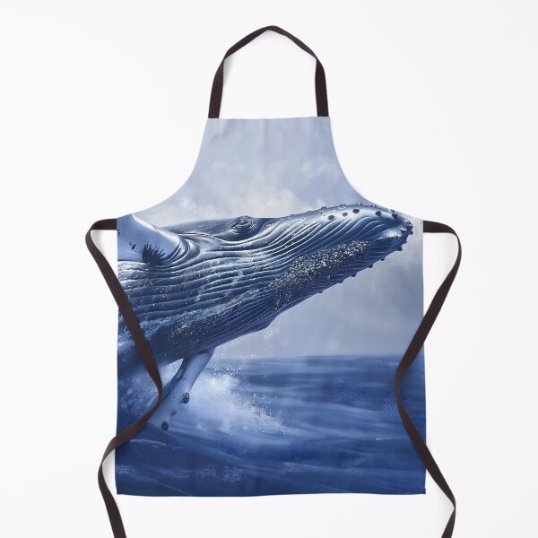 Item preview, Humpback Whale Breaching Ocean, Wildlife designed and sold by GuildedWordGraphics.