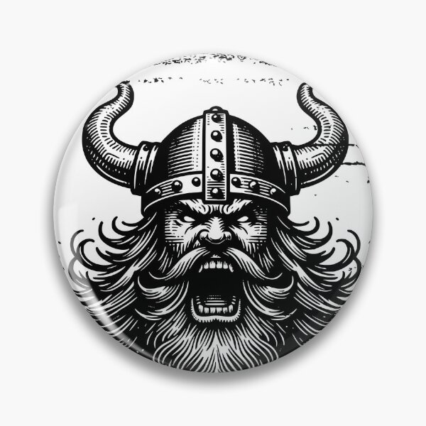 Item preview, Bond of Ice and Iron Viking Illustration designed and sold by AhmadAnnaPrints.