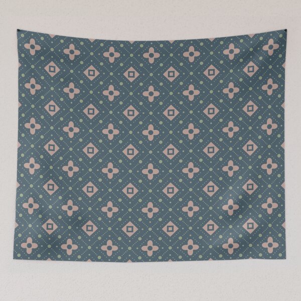 Item preview, Garden Geometric Diamonds and Rosettes designed and sold by pandepon.