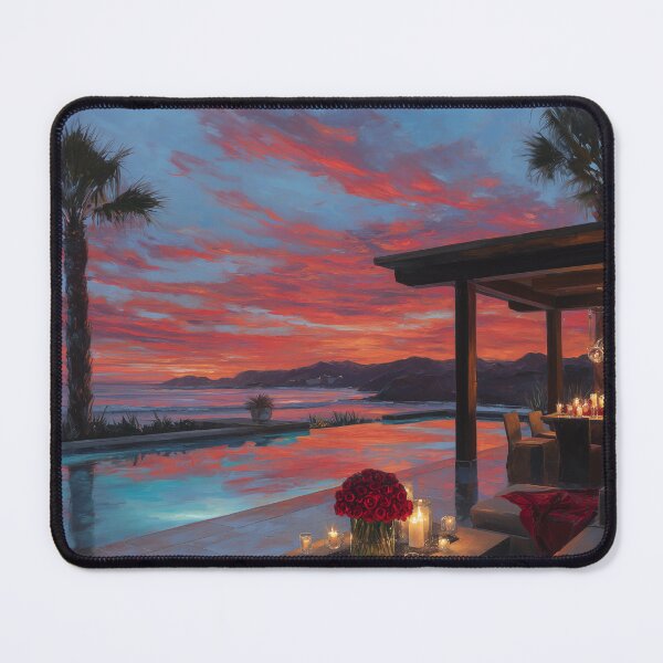 Item preview, Outdoor Terrace At Sunset designed and sold by Rtymer.