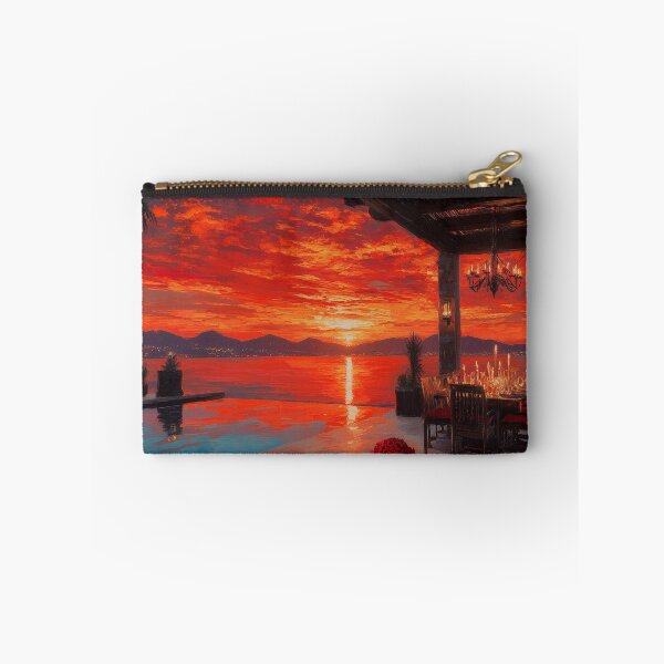 Item preview, Outdoor Terrace At Sunset designed and sold by Rtymer.