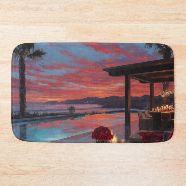 Item preview, Outdoor Terrace At Sunset designed and sold by Rtymer.