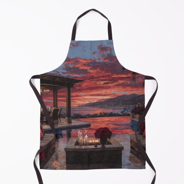 Item preview, Outdoor Terrace At Sunset designed and sold by Rtymer.