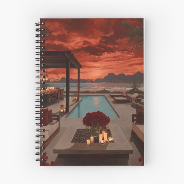 Item preview, Outdoor Terrace At Sunset designed and sold by Rtymer.
