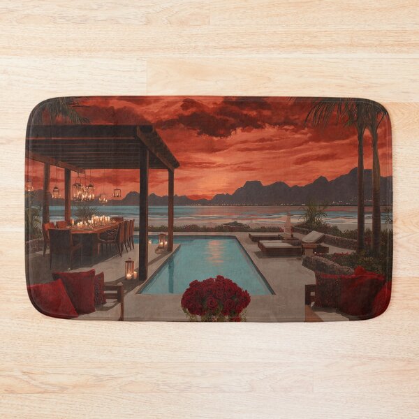 Item preview, Outdoor Terrace At Sunset designed and sold by Rtymer.