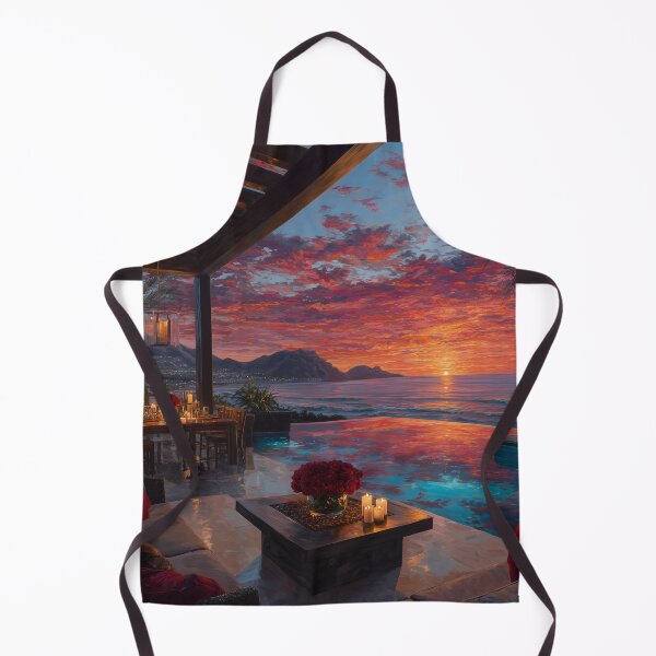 Item preview, Outdoor Terrace At Sunset designed and sold by Rtymer.