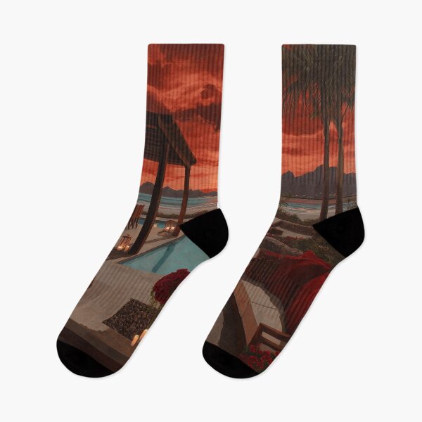 Item preview, Outdoor Terrace At Sunset designed and sold by Rtymer.
