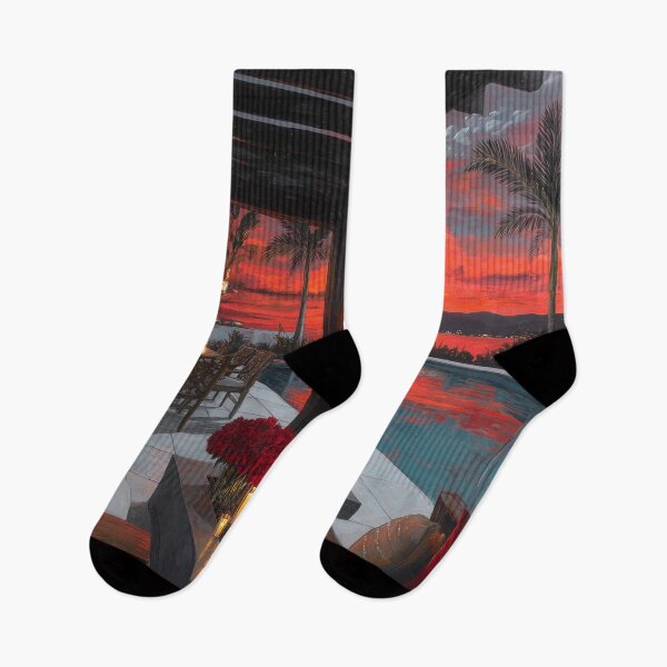 Item preview, Outdoor Terrace At Sunset designed and sold by Rtymer.