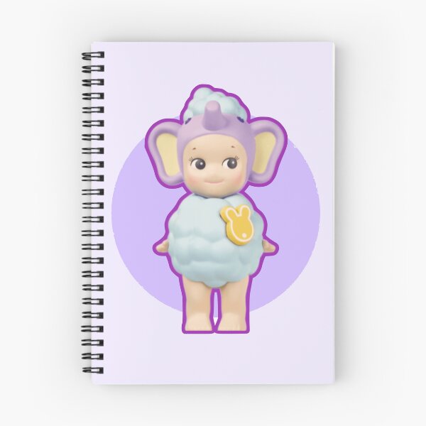 Item preview, Cute Pastel Purple Elephant Baby Figure designed and sold by Heavenly-Cloudz.