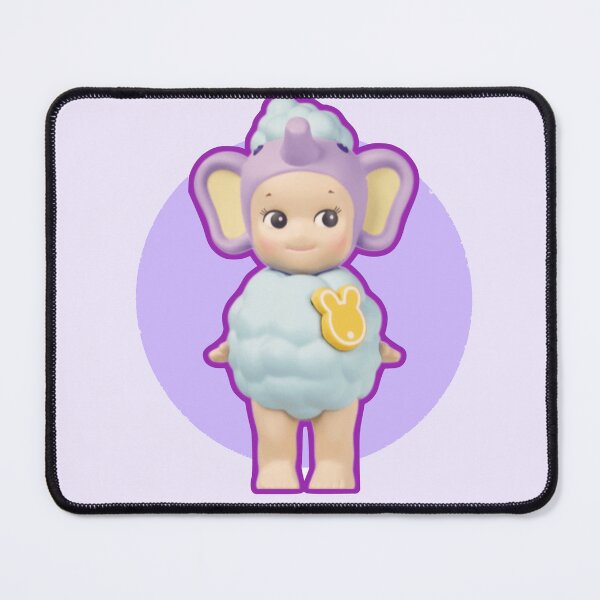 Item preview, Cute Pastel Purple Elephant Baby Figure designed and sold by Heavenly-Cloudz.