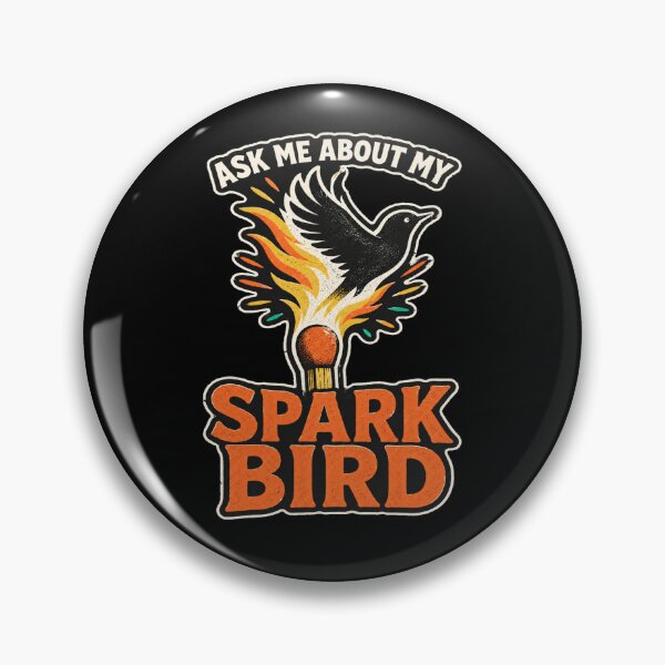 Item preview, Ask Me About My Spark Bird Shirt – Funny Birder Gift designed and sold by POD DYNASTY | Original Print On Demand T-Shirt Graphics.