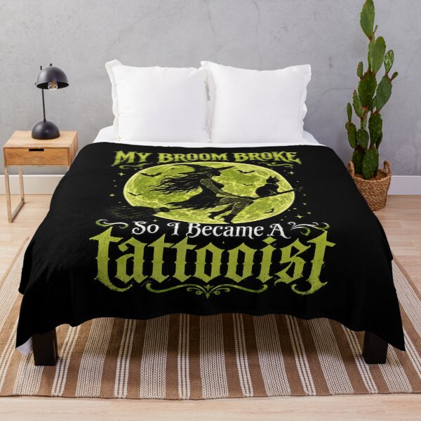Item preview, witch apparel moonlit broom ride gothic Halloween art designed and sold by FormalDehyena.